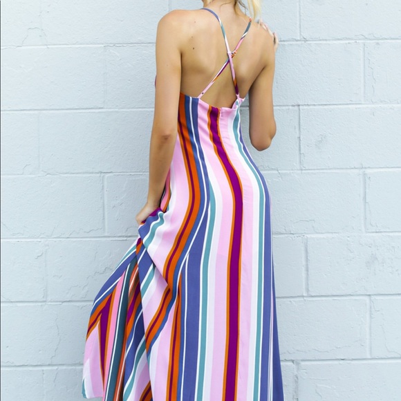 NWOT Striped maxi dress from Red Dress size S - Picture 6 of 6